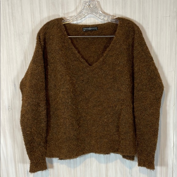 PERUVIAN CONNECTION ALPACA B NECK SWEATER SMALL T - Picture 1 of 5